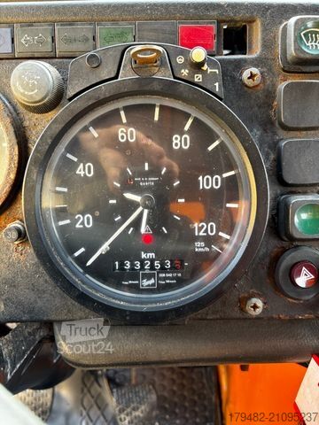 Dreiseitenkipper LKW UNIMOG Unimog U 1550 L 427 Lang Allrad Kipper AHK