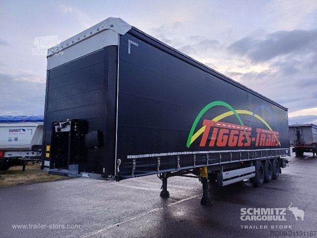 Open semitrailer with tarp Schmitz Cargobull Curtainsider Standard Getränke