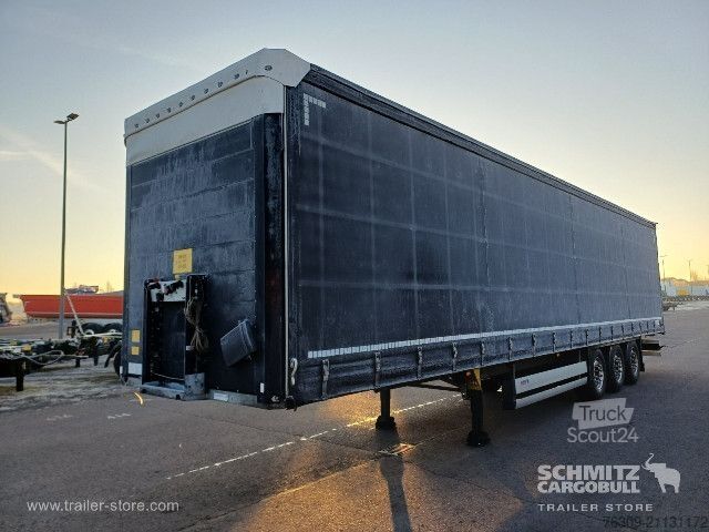 Open semitrailer with tarp Schmitz Cargobull Curtainsider Standard Getränke