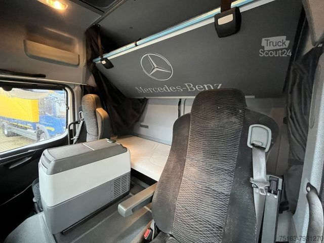 Camião plataforma com lona MERCEDES-BENZ Atego 1230 L Pritsche LBW  7,2m+LBW