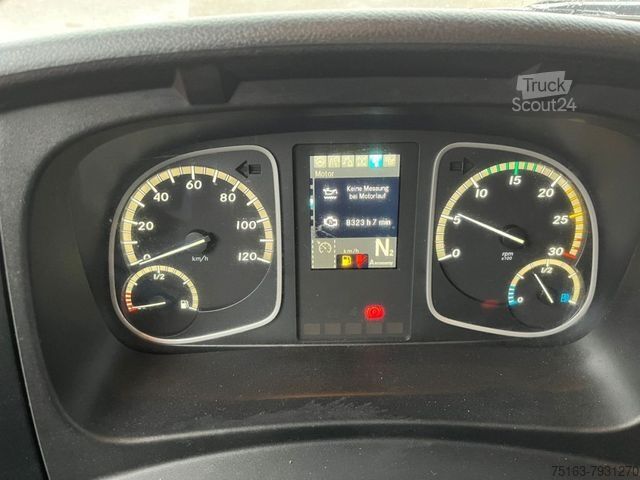 Ladbil med presenning MERCEDES-BENZ Atego 1230 L Pritsche LBW  7,2m+LBW