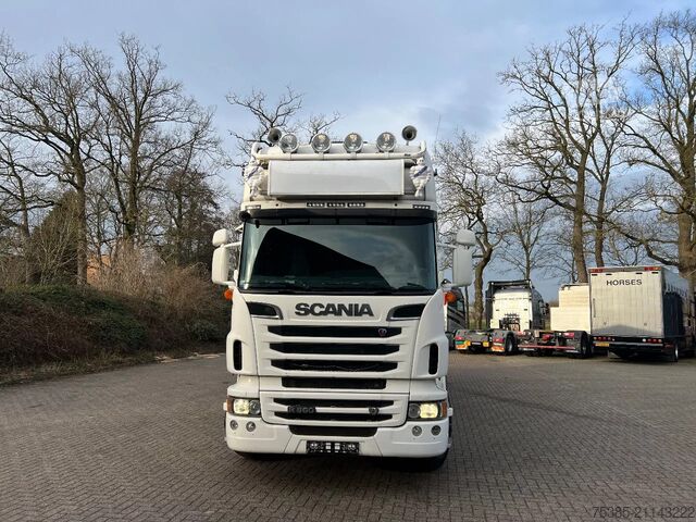 Cattle transport Scania R560 V8 6x2/4 Finkl Type2 Wage/weigh lift belas...