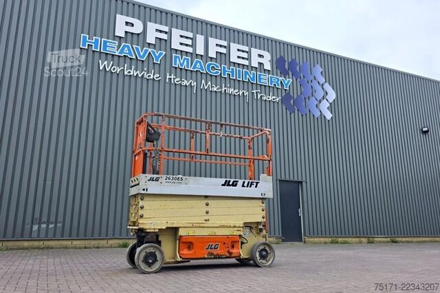 Sakseløft JLG 2630ES Electric, Working Height 10m, 230 kg Capaci