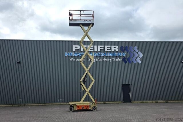 Sakseløft JLG 2630ES Electric, Working Height 10m, 230 kg Capaci