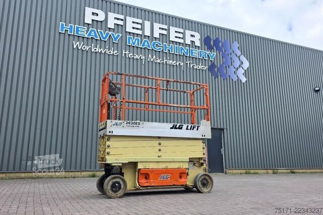 Sakseløft JLG 2630ES Electric, Working Height 10m, 230 kg Capaci