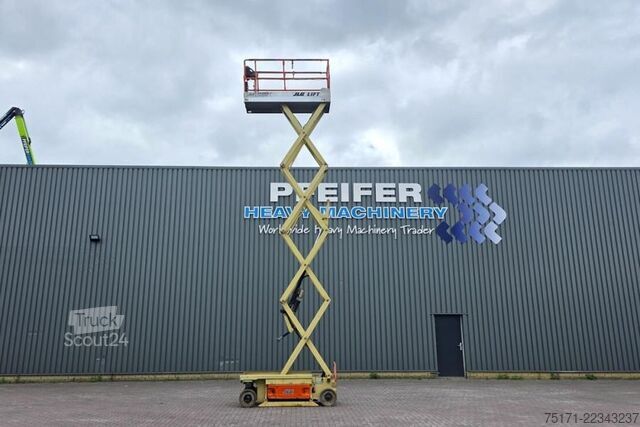 Sakseløft JLG 2630ES Electric, Working Height 10m, 230 kg Capaci
