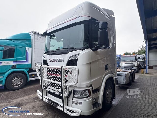 Châssis cabine Scania R580 V8 NGS 6x2, Retarder, Standclima, Bullbar