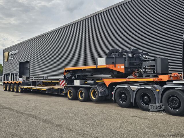 LÄglastare Faymonville STBZ-5VA + 3 AXLE JEEP DOLLY / EXTENDABLE / REM...