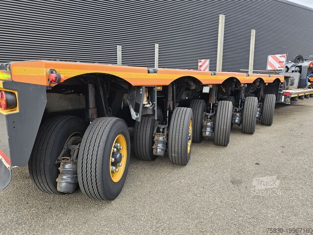 Zems iekrāvējs Faymonville STBZ-5VA + 3 AXLE JEEP DOLLY / EXTENDABLE / REM...