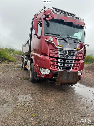  Mercedes-Benz Arocs 2858 6x4 complete plow rig w/underlying blad