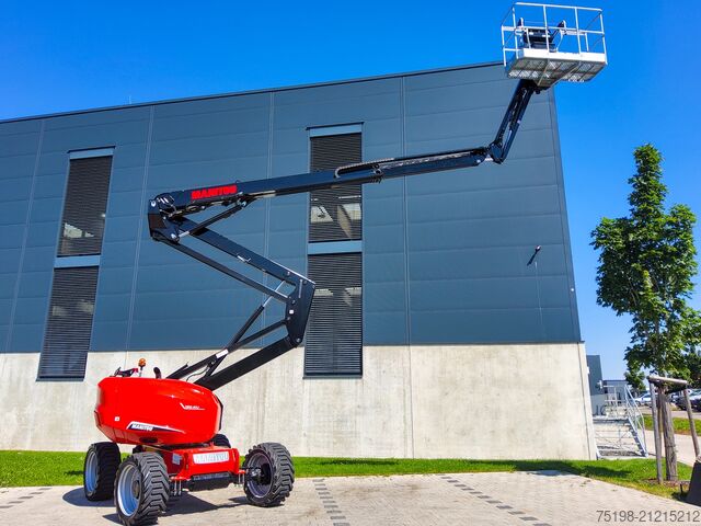 Przegubowa teleskopowa platforma robocza Manitou 180 ATJ