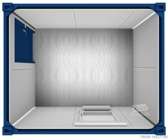 Conteneur fermé  10Fuß Bürocontainer NEU Wohncontainer