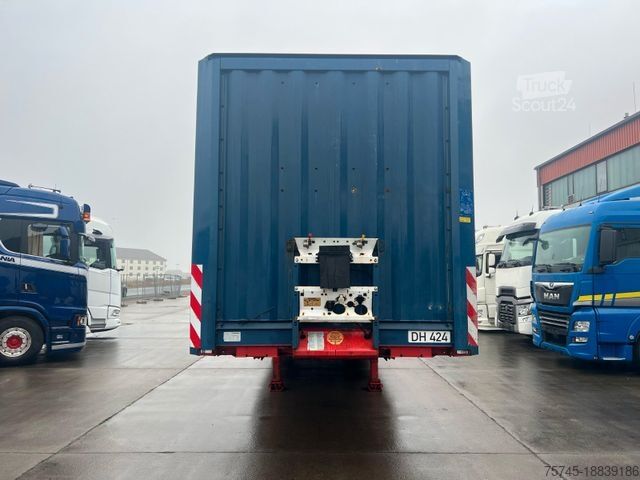 Werkplatform oplegger KRONE SD * PALETTENKASTEN * 10x RUNGEN *  STAHLMATTEN