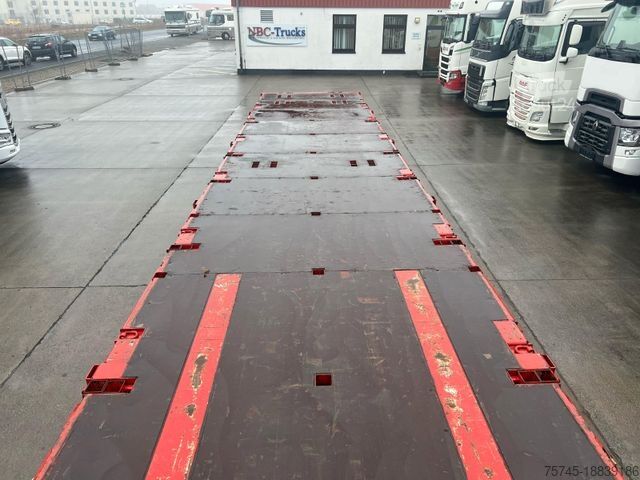 Werkplatform oplegger KRONE SD * PALETTENKASTEN * 10x RUNGEN *  STAHLMATTEN