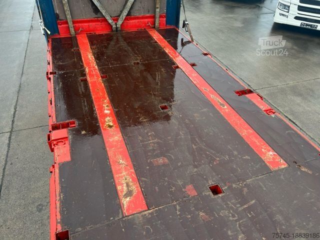 Werkplatform oplegger KRONE SD * PALETTENKASTEN * 10x RUNGEN *  STAHLMATTEN