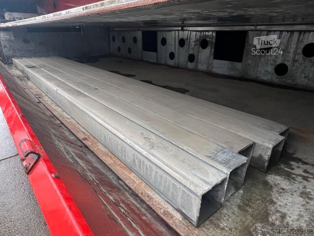Werkplatform oplegger KRONE SD * PALETTENKASTEN * 10x RUNGEN *  STAHLMATTEN
