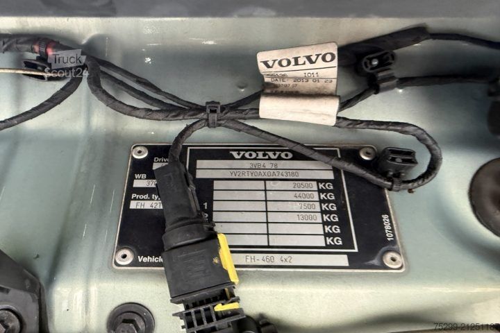 Standardni vlačilec Volvo FH-460 4x2T Retarder / Swiss-Vehicle