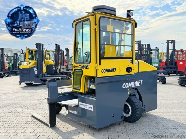 رافعة شوكية رباعية الاتجاهات Combilift C4000ET TRIPLEX 6350 WIDE FORK POSITIONE