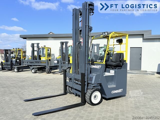 четырёхсторонний автопогрузчик Combilift CB4500 GAS TRIPLEX 6400 FORK POSITIONER