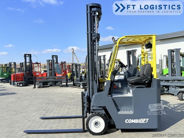 четырёхсторонний автопогрузчик Combilift CB4500 GAS TRIPLEX 6400 FORK POSITIONER