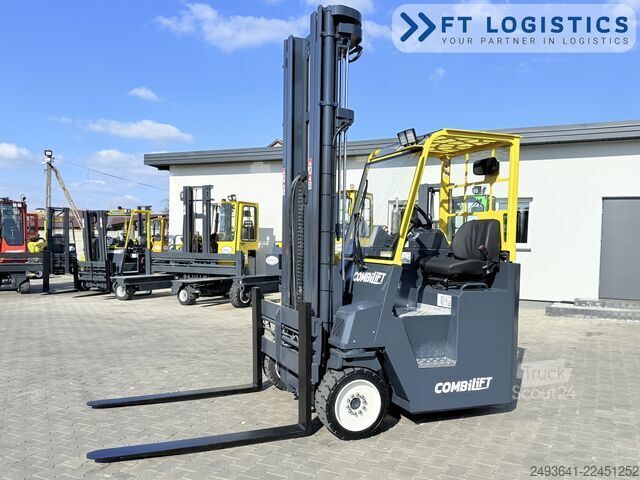 четырёхсторонний автопогрузчик Combilift CB4500 GAS TRIPLEX 6400 FORK POSITIONER