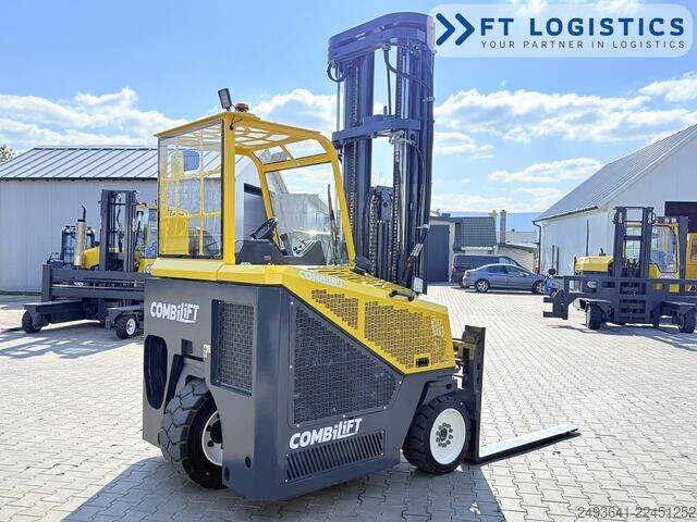 четырёхсторонний автопогрузчик Combilift CB4500 GAS TRIPLEX 6400 FORK POSITIONER