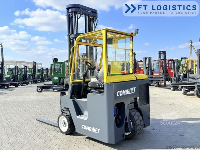 четырёхсторонний автопогрузчик Combilift CB4500 GAS TRIPLEX 6400 FORK POSITIONER