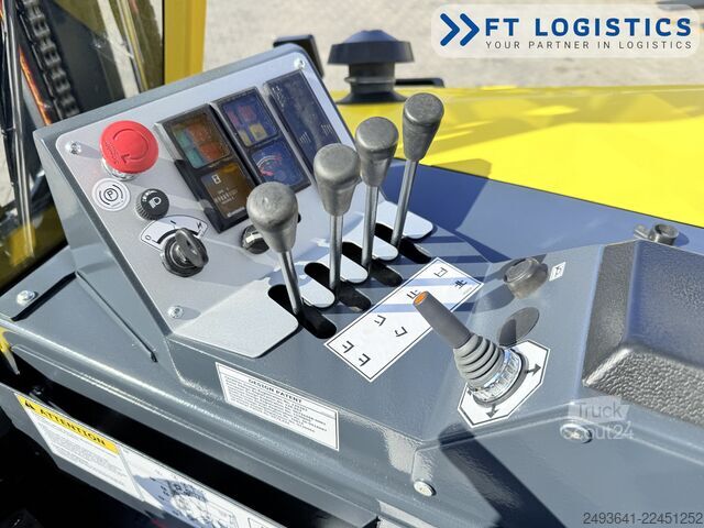 четырёхсторонний автопогрузчик Combilift CB4500 GAS TRIPLEX 6400 FORK POSITIONER