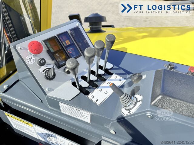 четырёхсторонний автопогрузчик Combilift CB4500 GAS TRIPLEX 6400 FORK POSITIONER