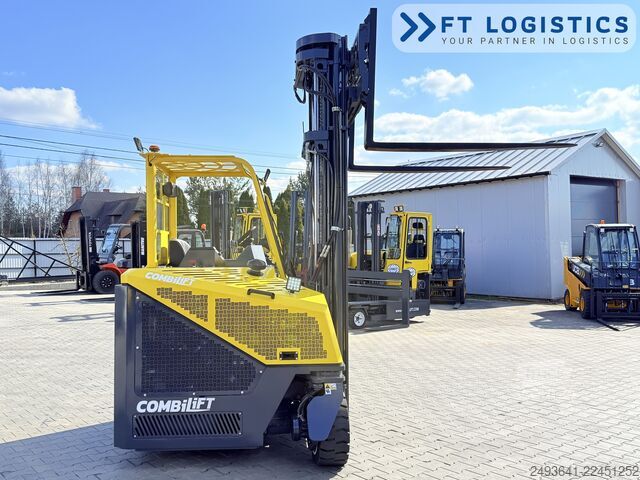 четырёхсторонний автопогрузчик Combilift CB4500 GAS TRIPLEX 6400 FORK POSITIONER