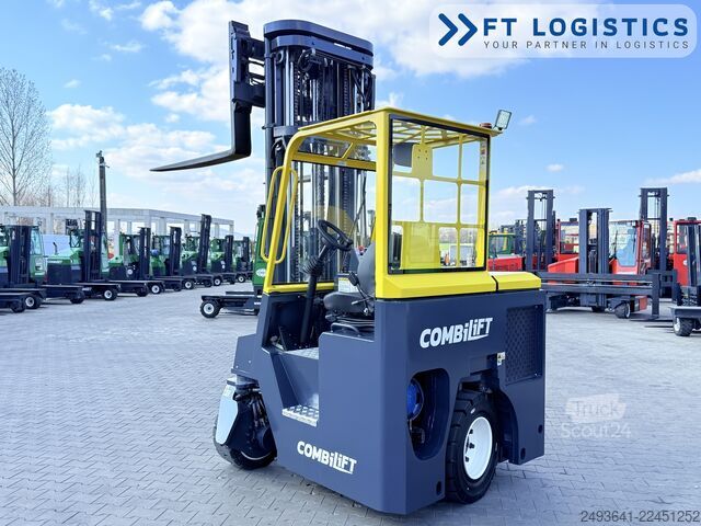четырёхсторонний автопогрузчик Combilift CB4500 GAS TRIPLEX 6400 FORK POSITIONER