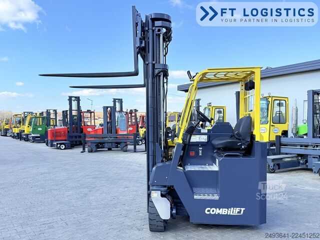 четырёхсторонний автопогрузчик Combilift CB4500 GAS TRIPLEX 6400 FORK POSITIONER