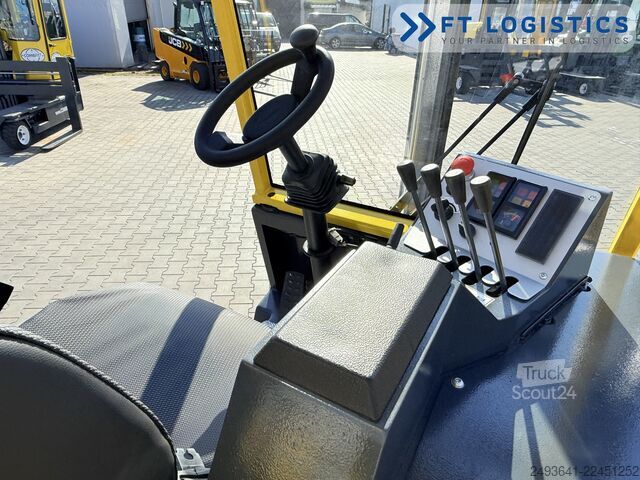 четырёхсторонний автопогрузчик Combilift CB4500 GAS TRIPLEX 6400 FORK POSITIONER