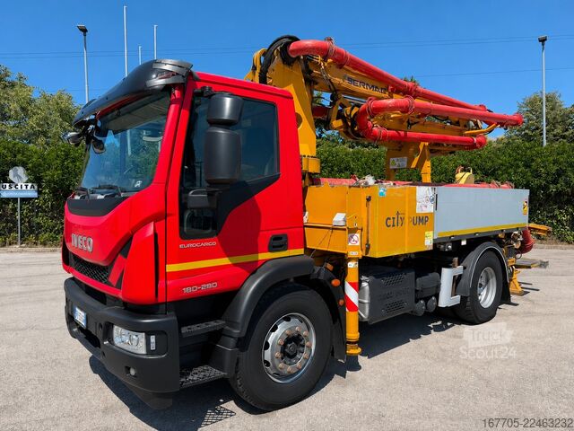 Kamion sa pumpom za beton Iveco EUROCARGO 180-280