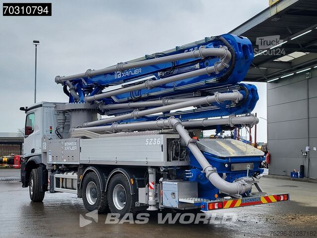 Pompa do betonu Mercedes Arocs 2843 Arocs 6X4 NEW! 36mtrs Bonneux 5Z36 c...