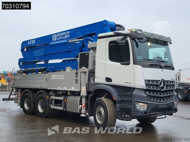 Pompa do betonu Mercedes Arocs 2843 Arocs 6X4 NEW! 36mtrs Bonneux 5Z36 c...