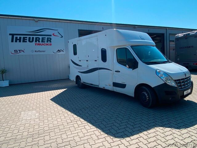 Állatszállító jármű RENAULT Theault Proteo   5 Sitzer  Haras / Hengste