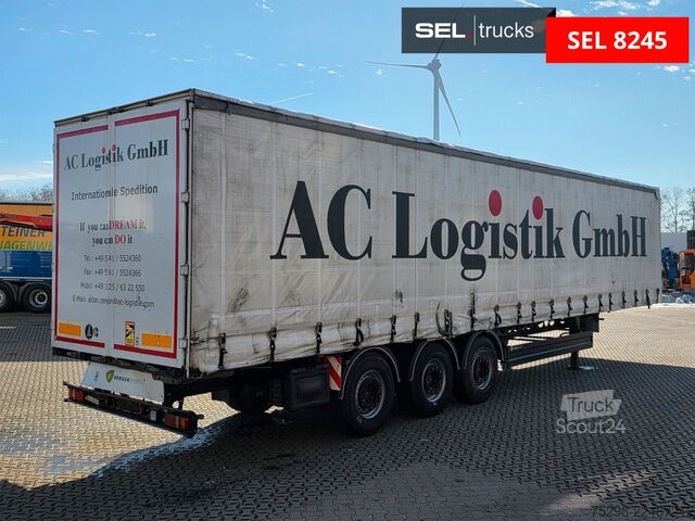Semirimorchio con telone BERGER SAPL 24 / Coilmulde