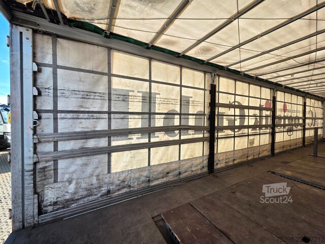 Semirimorchio con telone BERGER SAPL 24 / Coilmulde