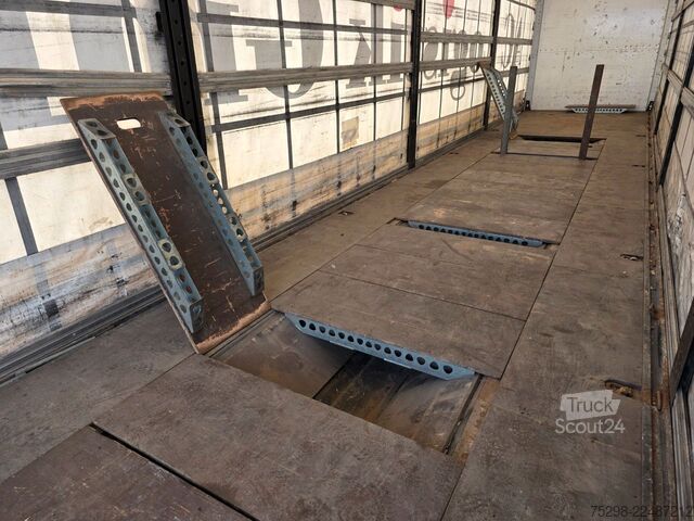 Semirimorchio con telone BERGER SAPL 24 / Coilmulde