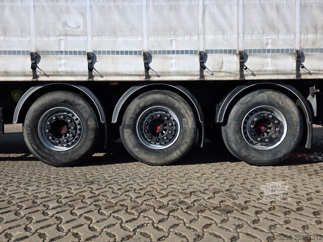 Semirimorchio con telone BERGER SAPL 24 / Coilmulde