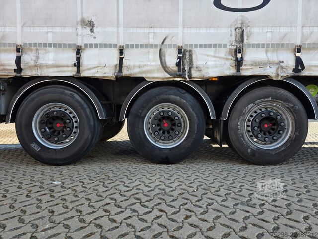 Semirimorchio con telone BERGER SAPL 24 / Coilmulde