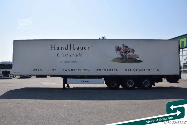 Kjølesemi KRONE Carrier Vector 1800 Fleischrohrbahnen BPW Defekt