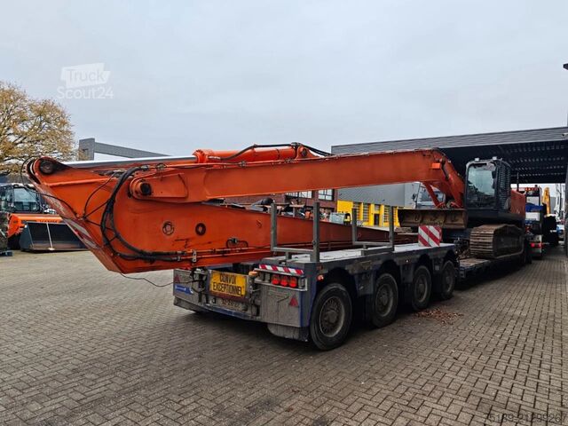 ķēžu ekskavators Hitachi ZX 350 LCN-5B Long Reach 22 meter Topcon Laser ...