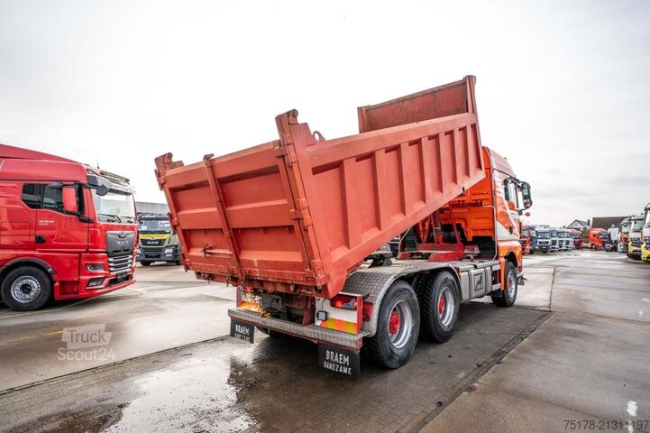 Benne MAN TGX 33.540 BB - TIPPER + TRACTOR