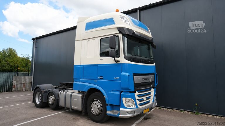 Standartinis-SZM DAF XF 450 6x2 tractor unit broken ECU