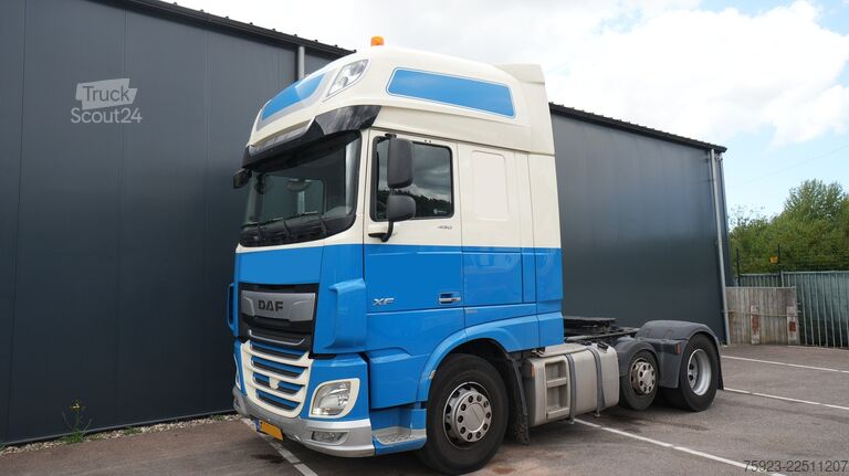 Standartinis-SZM DAF XF 450 6x2 tractor unit