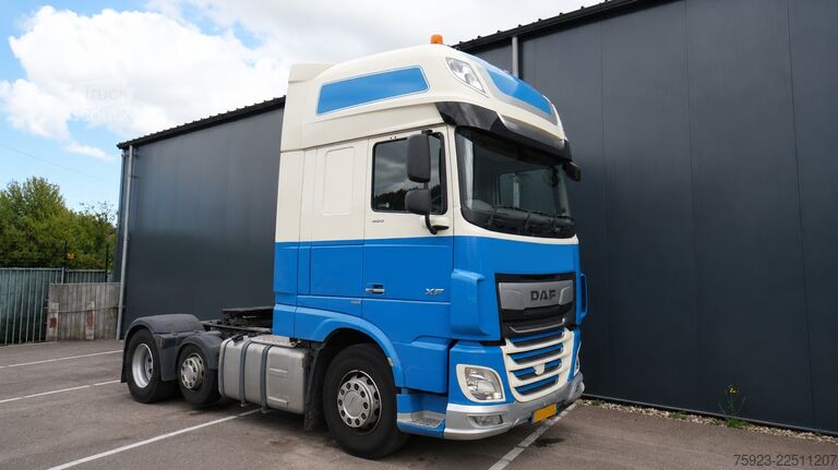 Standartinis-SZM DAF XF 450 6x2 tractor unit