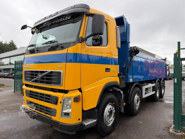 Tipper Volvo FH 400 8X4 TIPPER (insulated/isolé) - MANUAL 3+...