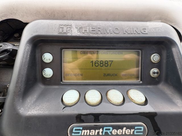 Semirimorchio frigorifero SCHMITZ CARGOBULL SKO 24*Thermoking*6 Rohrbahnen*ATP*Fleisch*TÜV*